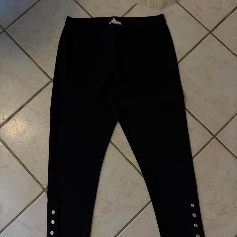 Joan-vass Women's Black Leggings